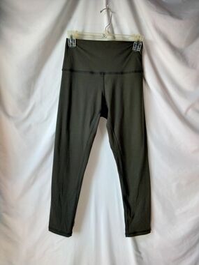 Interval High Waist Olive Green Leggings